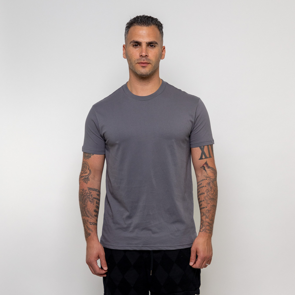 Dark Gray Crew T-Shirt