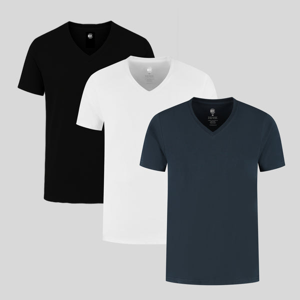 Basis V-neck 3-pack