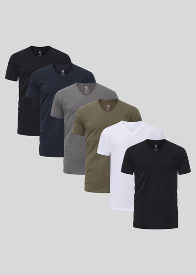 Hue V-neck 6-pack