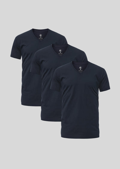 Navy V-Neck 3-pack