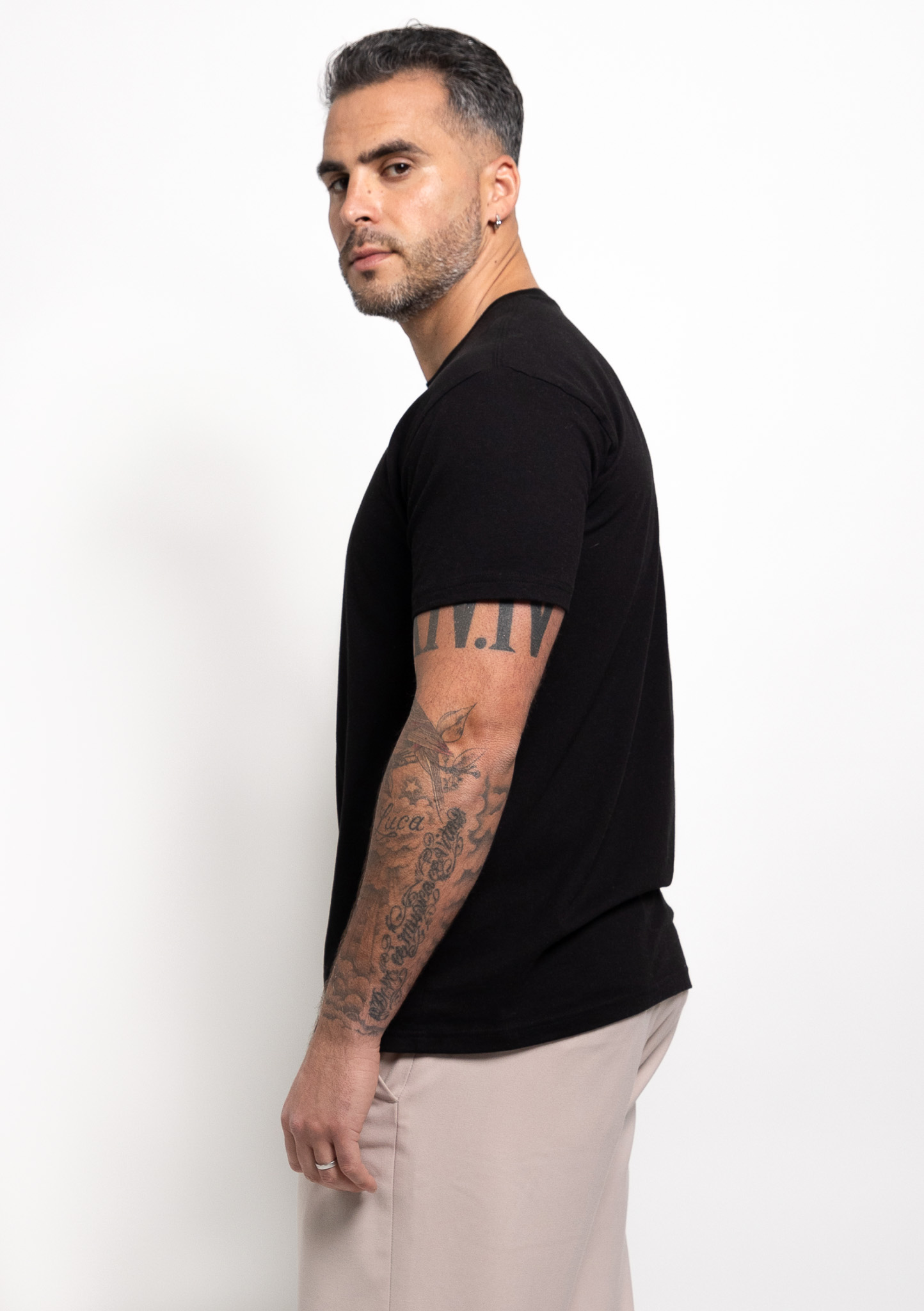 Das Basis 3er-Pack Rundhals