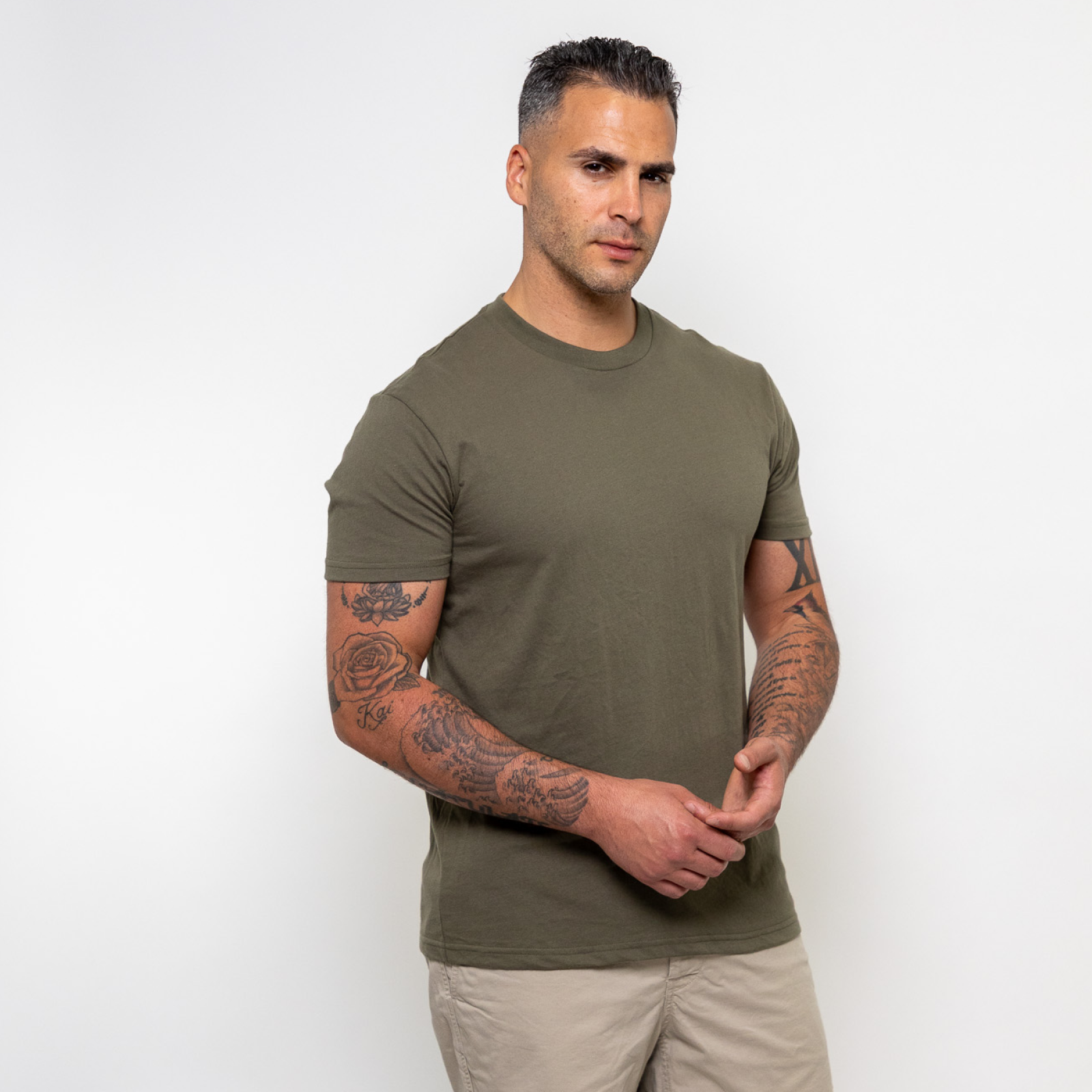 Olive Crew T-Shirt