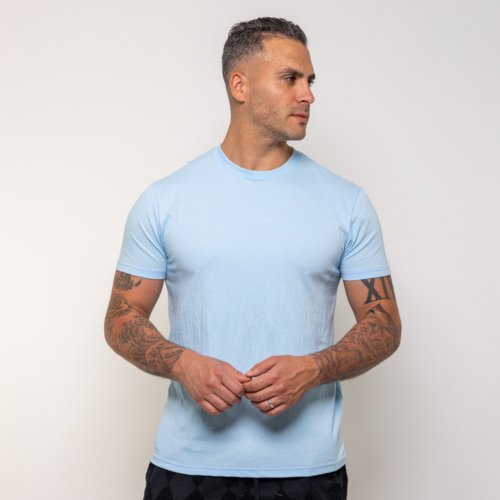 Baby Blue Crew T-Shirt