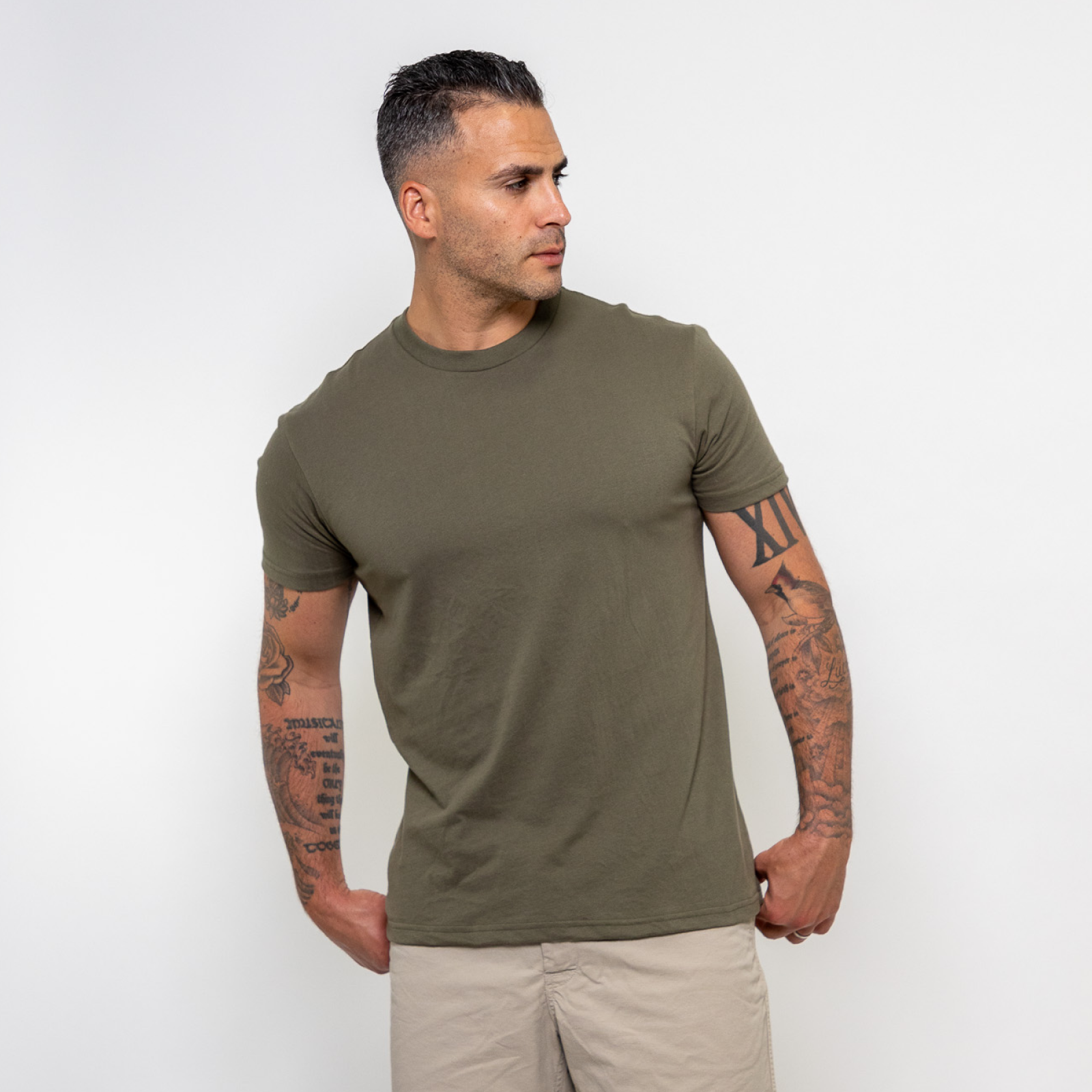 Olive Crew T-Shirt