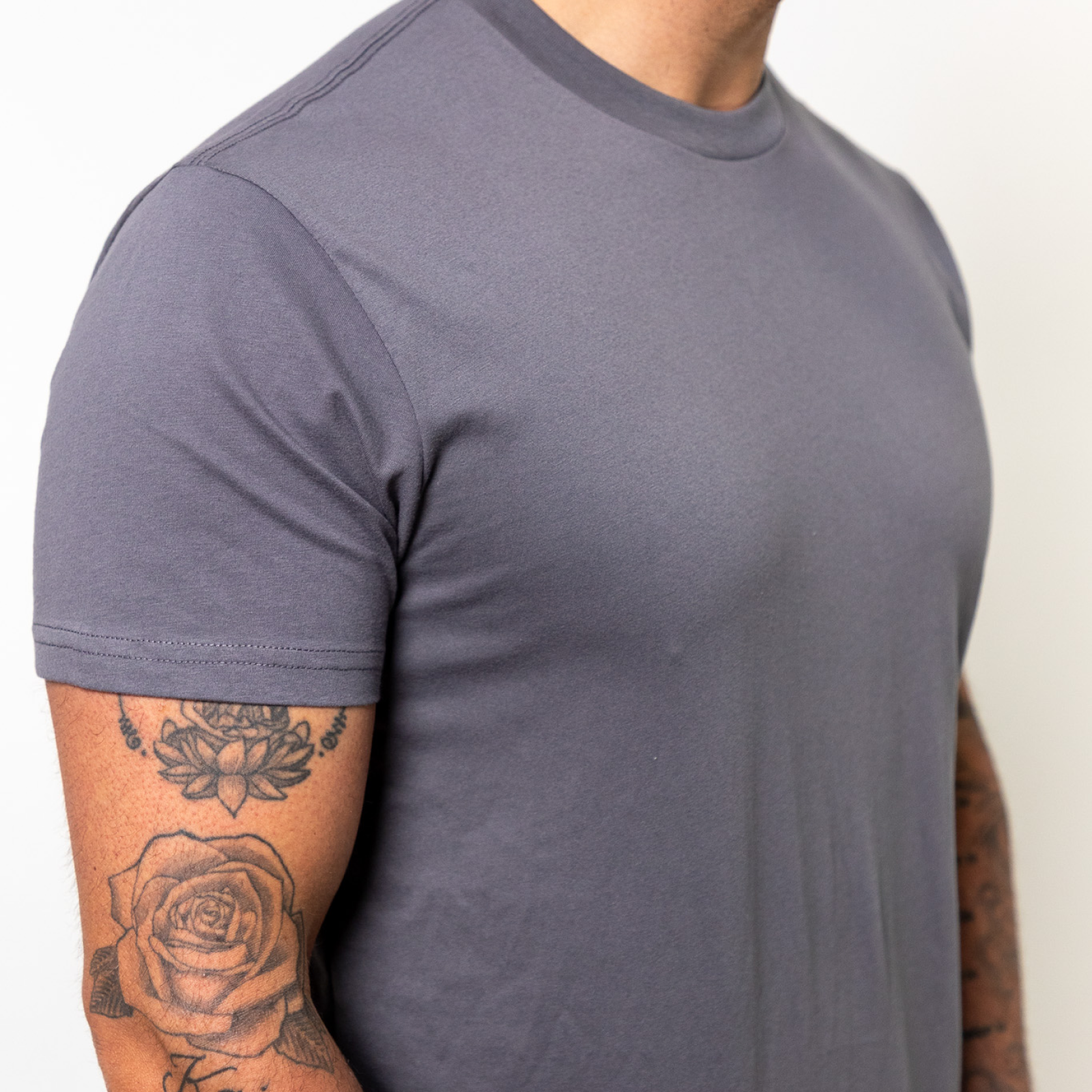 Dark Gray Crew T-Shirt