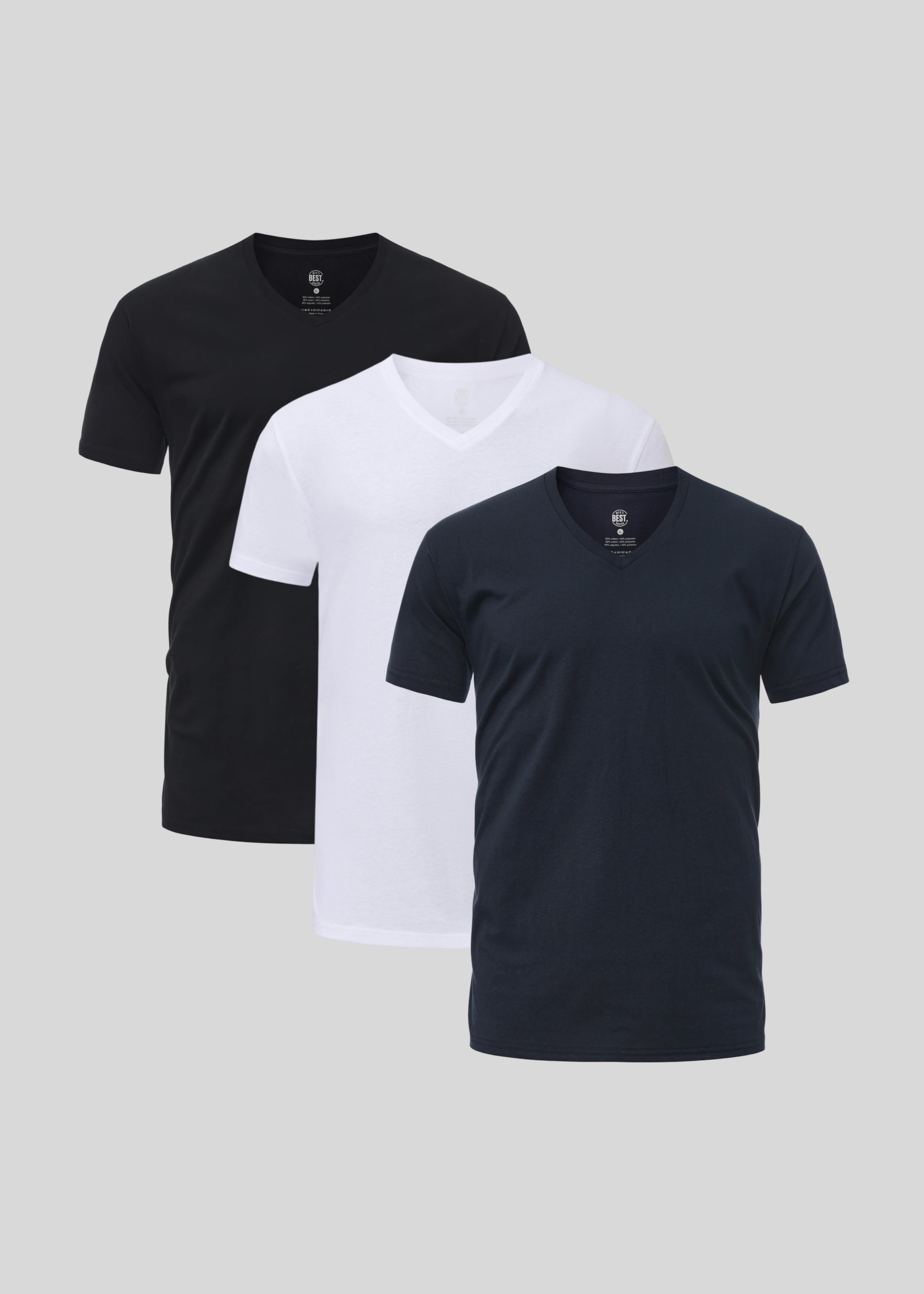 Basis V-neck 3-pack