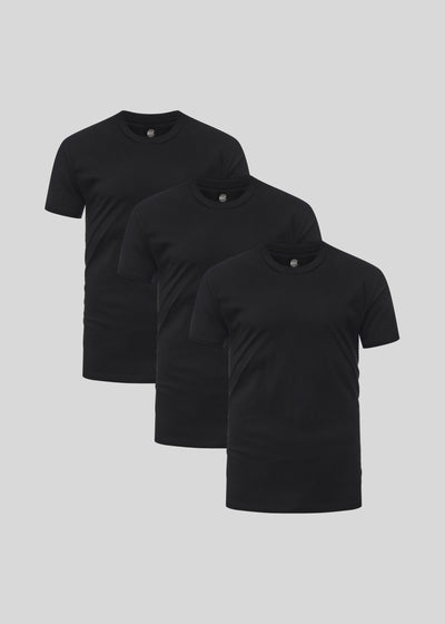 All Black 3-pack