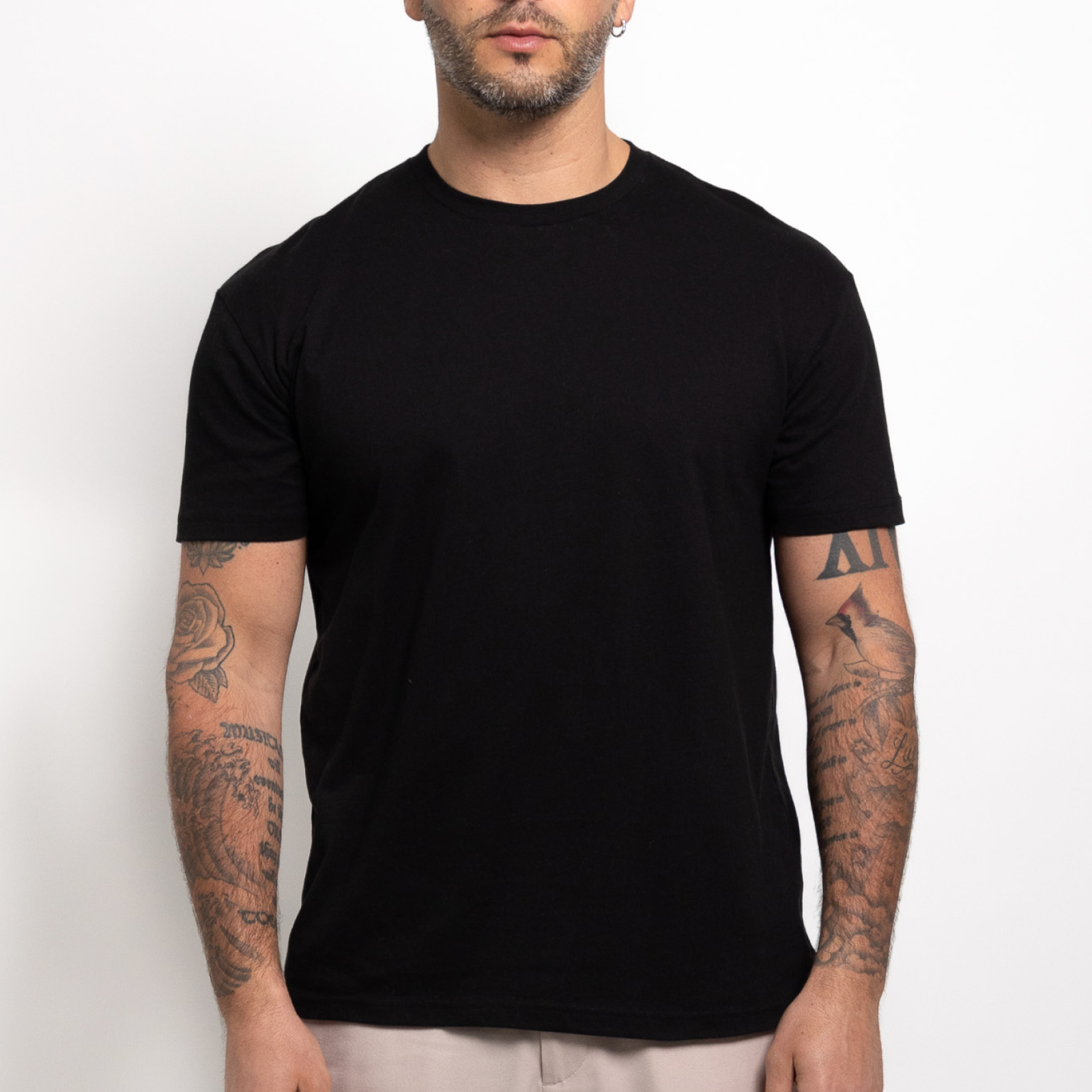 Black Crew Neck T-Shirt