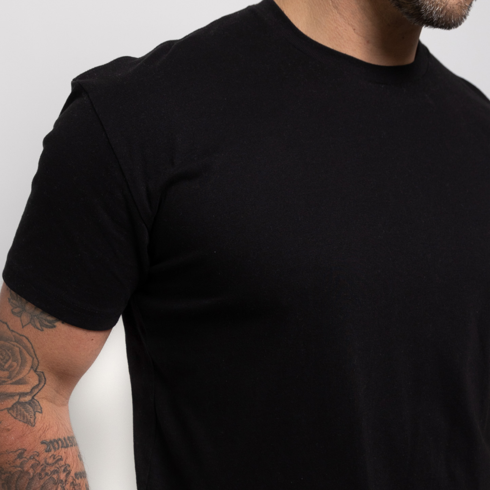 Black Crew Neck T-Shirt