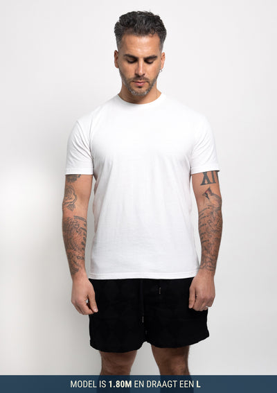 Pacco 12 Magliette Tutte Bianche