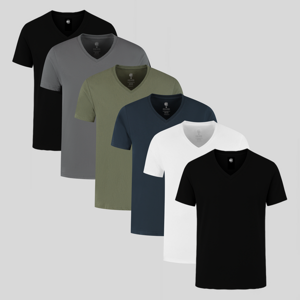 Hue V-neck 6-pack