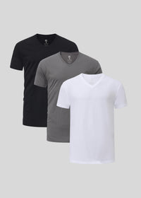 Mono V-Ausschnitt 3er-Pack