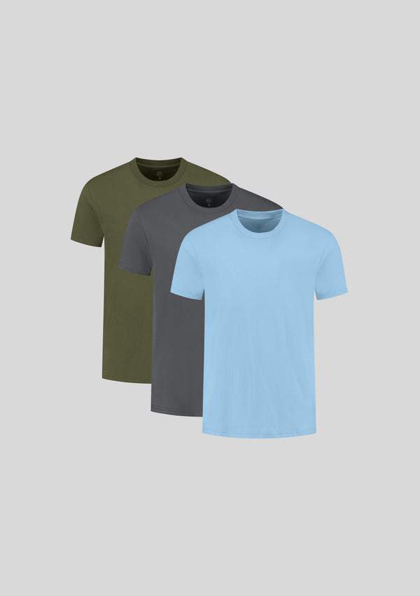 Oasis Rundhals 3er-Pack