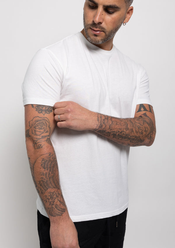 Pacco 12 Magliette Tutte Bianche