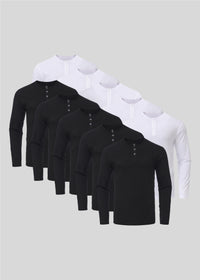 Yinyang Henley 10er-Pack