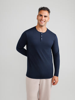 Navy Henley