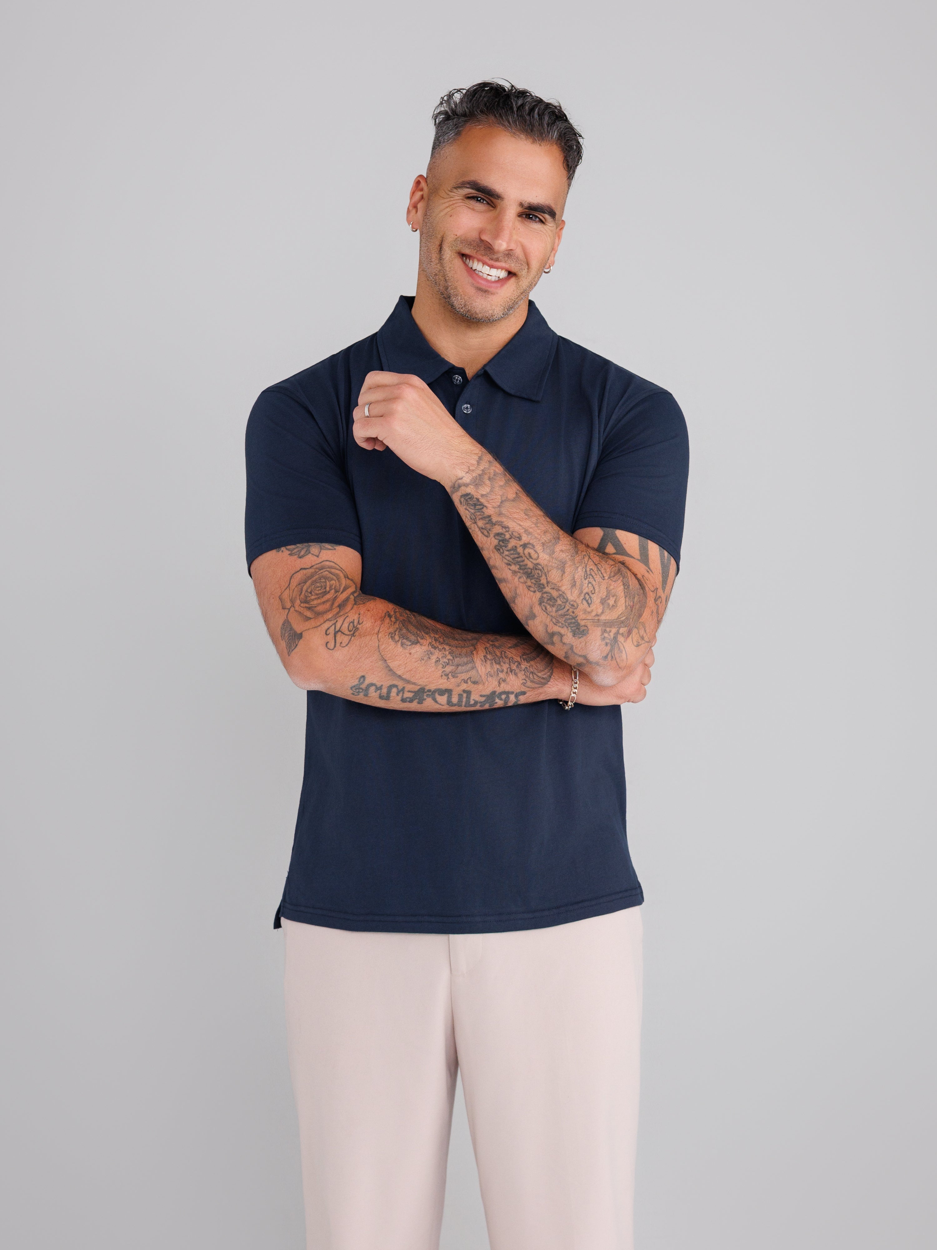 Navy Polo